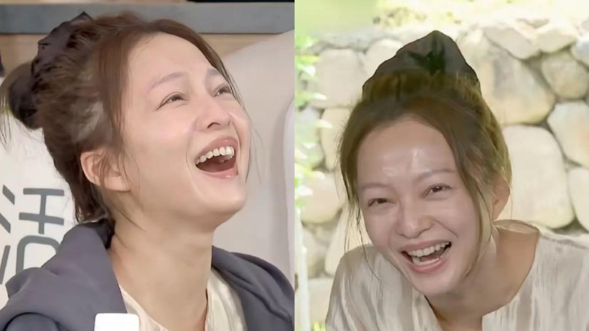 網友大讚張韶涵素顏狀態。(圖/翻攝自微博)