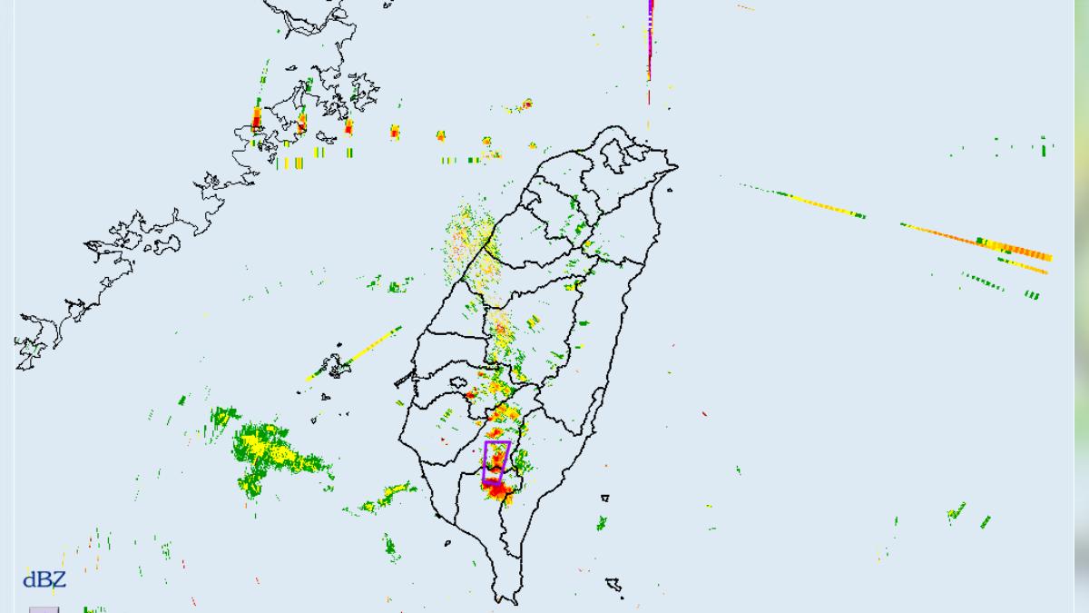 快訊/國家警報響了!大雷雨炸高屏 1地山區暴雨