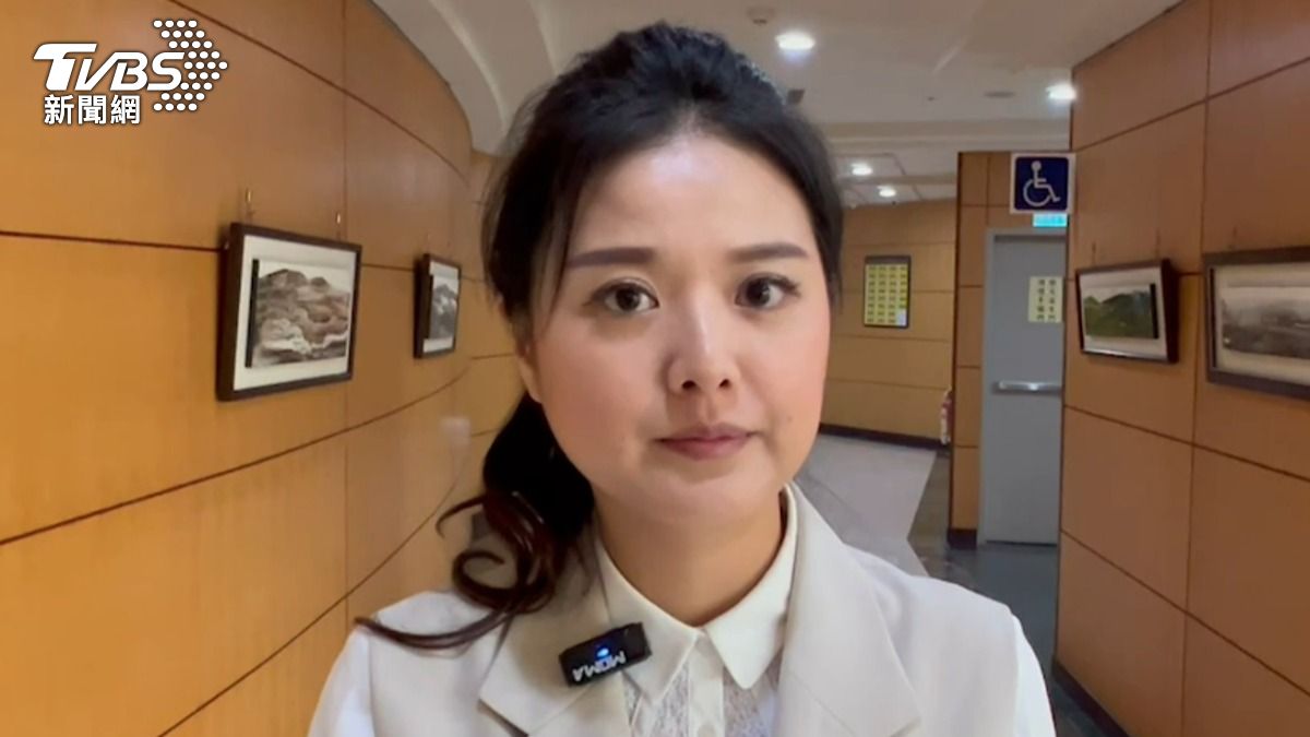 基隆市議員曾怡芳。(圖/TVBS)