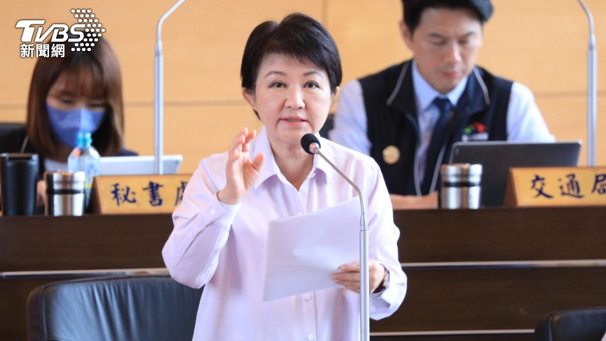 台中市長盧秀燕將公開表揚捷運英雄。(圖/TVBS)