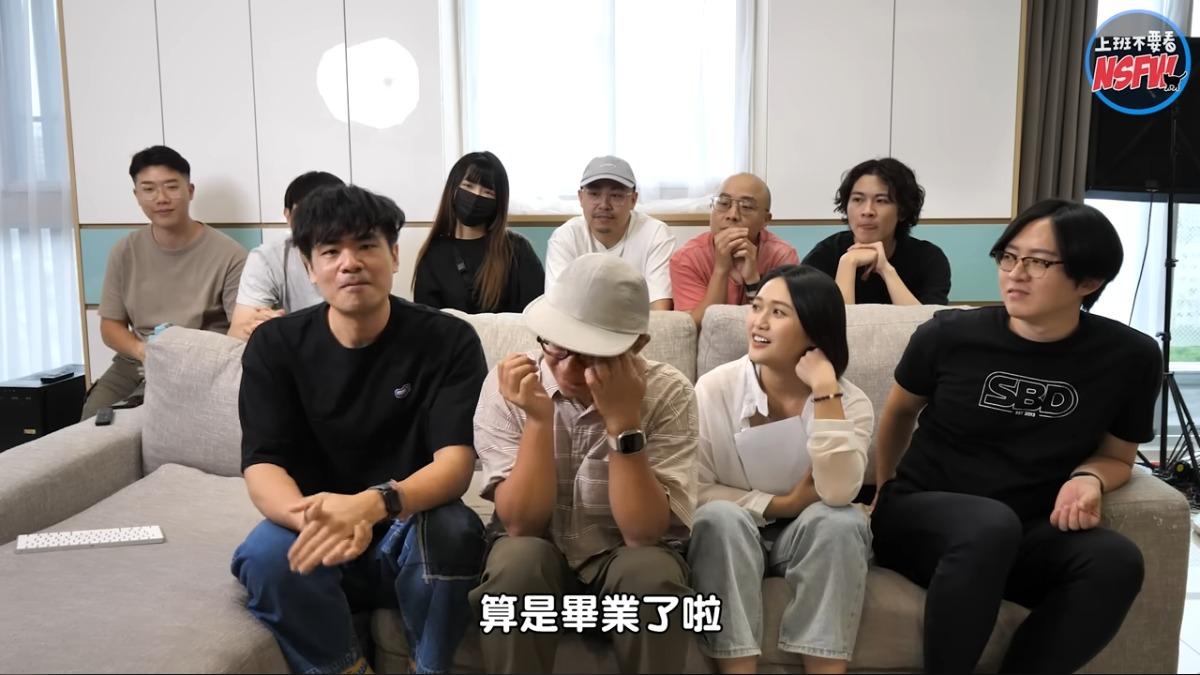 頻道成員蔡哥選擇離開。(圖/翻攝自上班不要看YT)