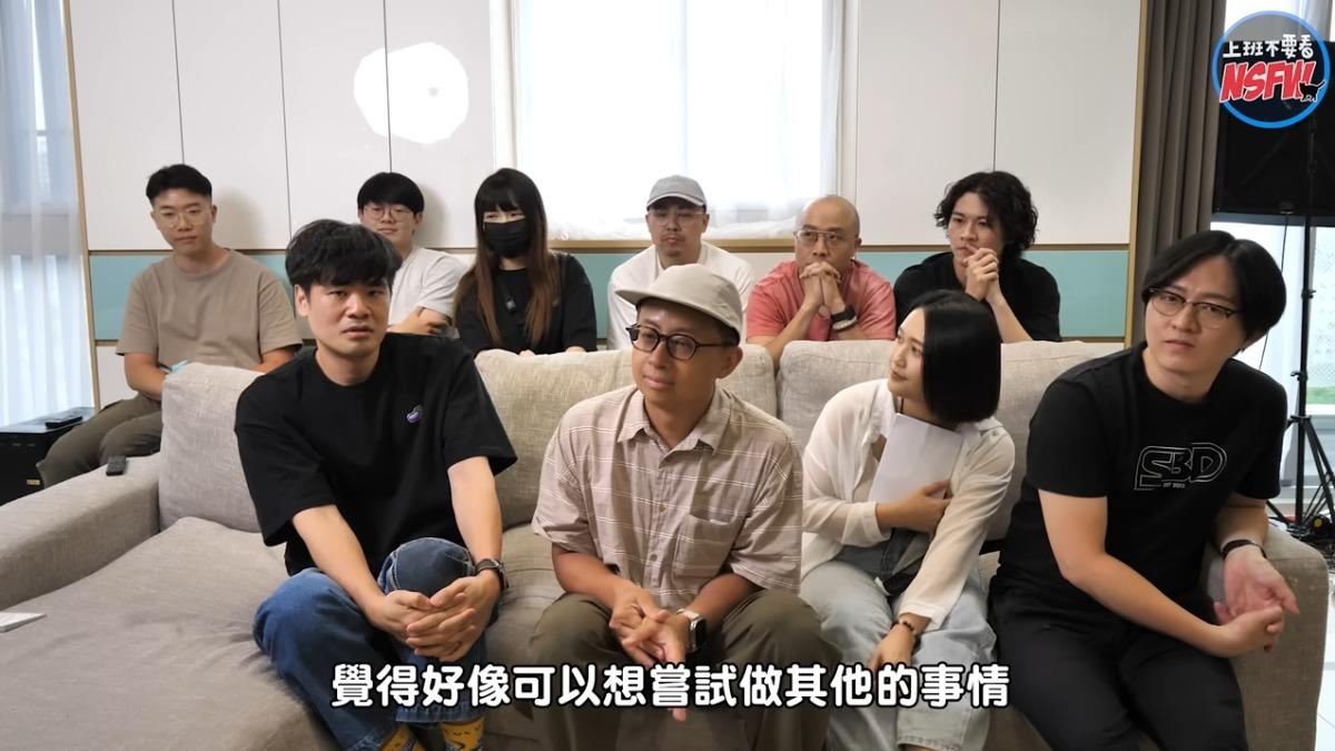 頻道成員關關也有自己的生涯規劃,選擇離開頻道。(圖/翻攝自上班不要看YT)