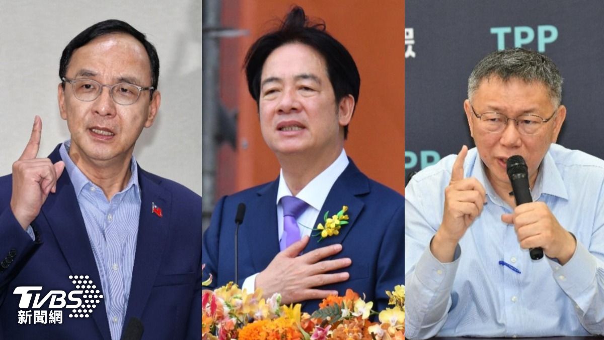 民調/藍綠白三黨最新支持度曝光 兩黨都回升「僅這黨跌最多」