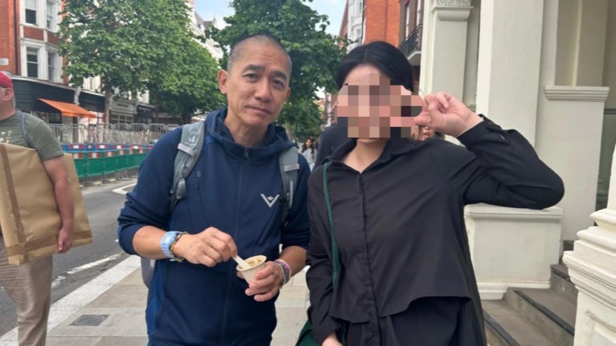 影帝梁朝偉歐洲被野生捕獲！　「街頭吃冰淇淋」驚人近況曝