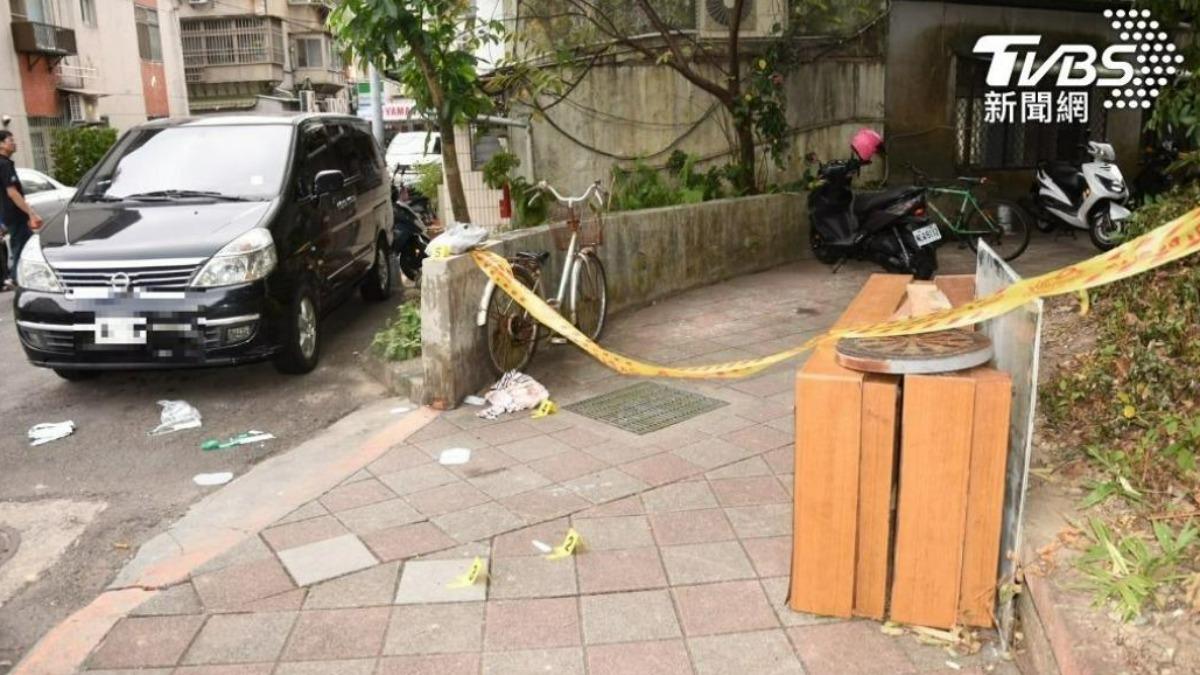 朱姓男子去年當街捅死阿姨。(圖/TVBS資料畫面)