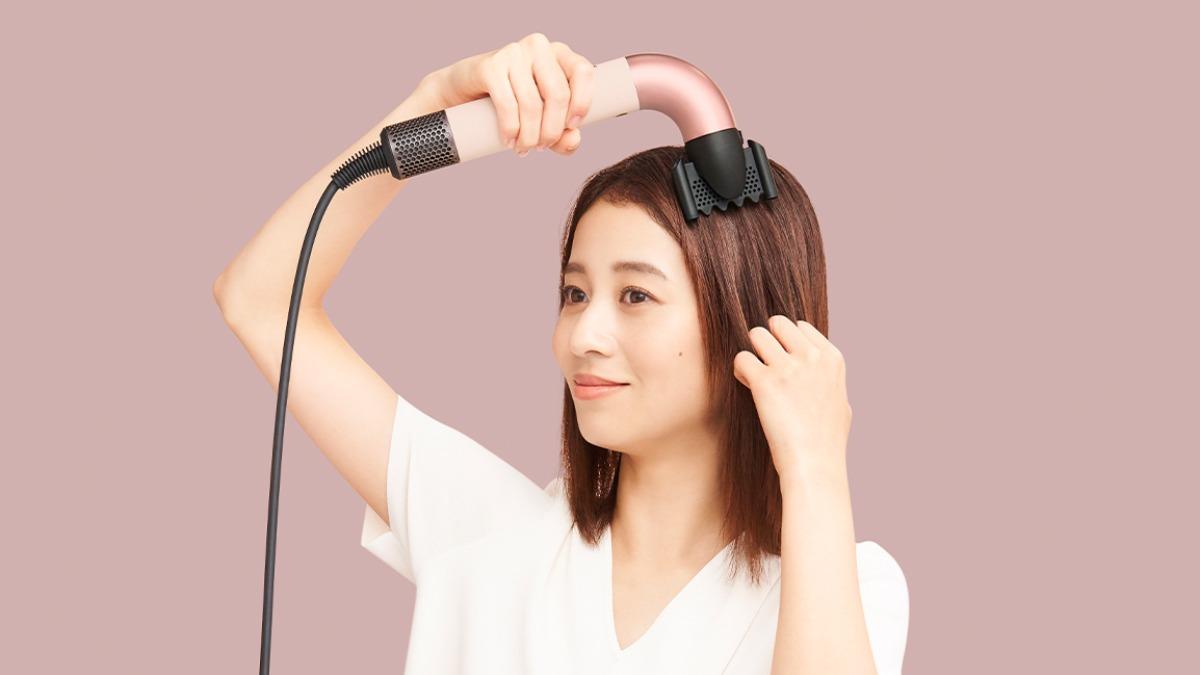 這次使用全新RFID晶片技術,會自動偵測吹嘴類型。(圖/dyson提供)