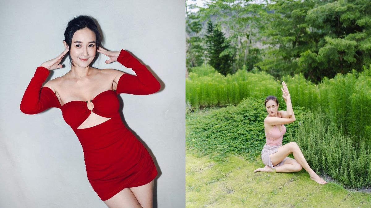 身材太惹火!何妤玟露美腿「野地交纏」做瑜珈 畫面流出網嗨翻