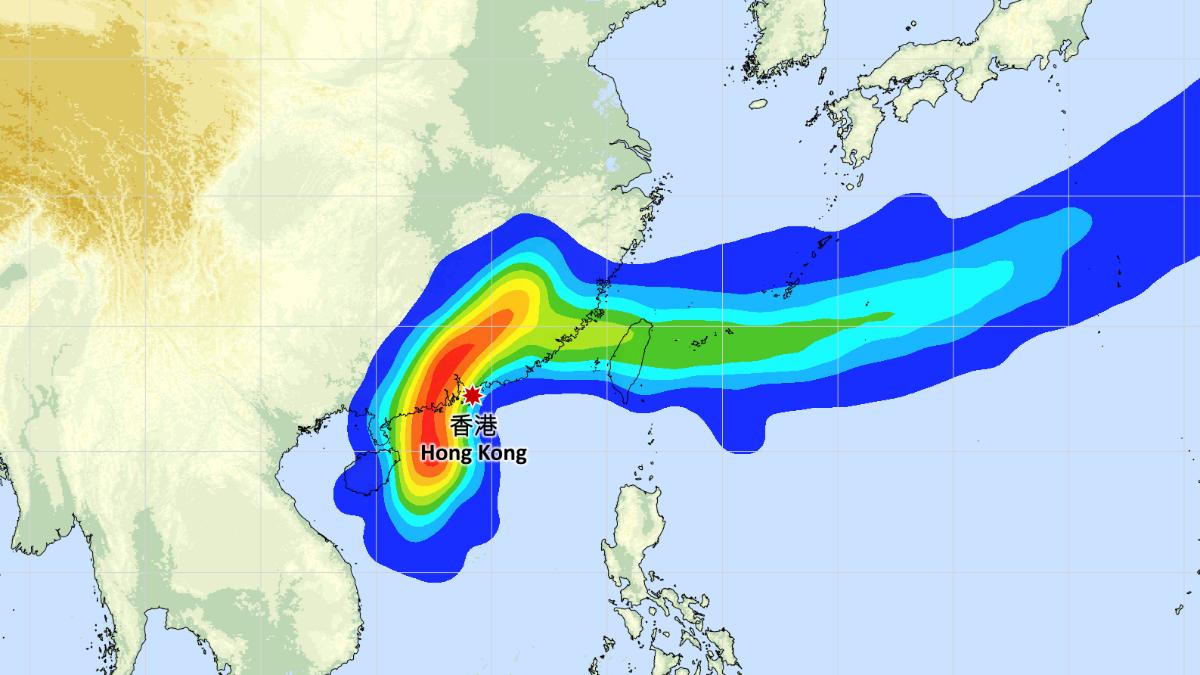颱風併鋒面「猛衝台灣」！馬力斯暴雨炸全台　15縣市雨最猛