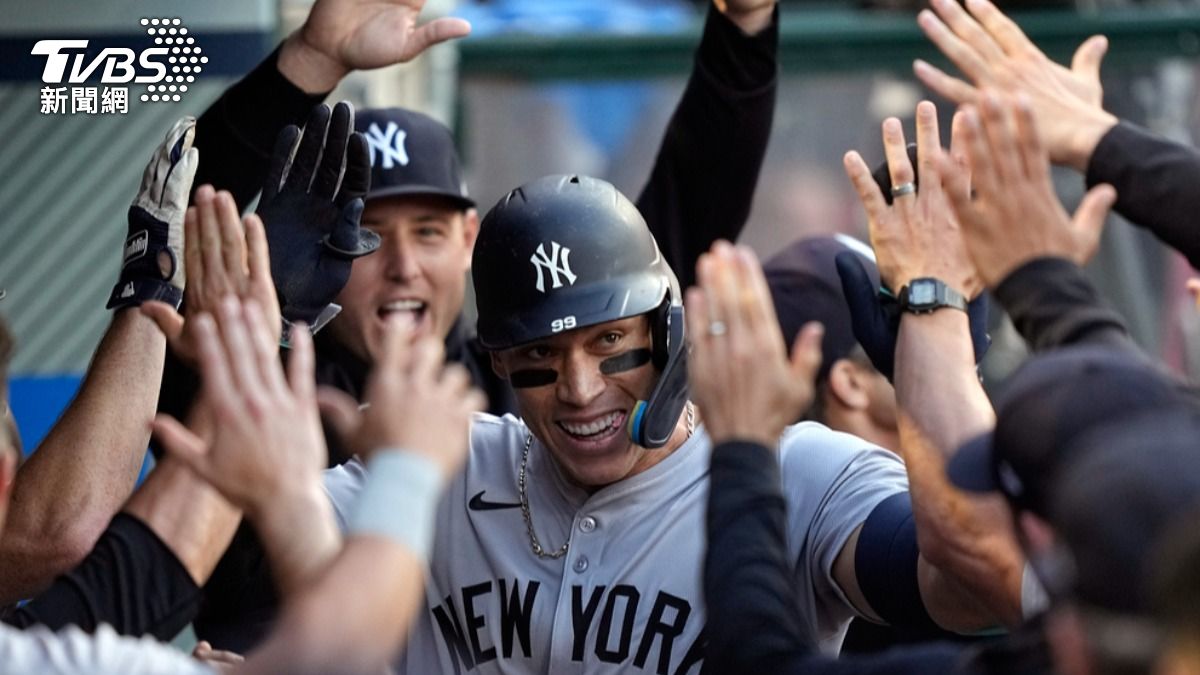 MLB/法官復活!5月「趕進度」敲12轟 洋基神紀錄中斷照勝天使