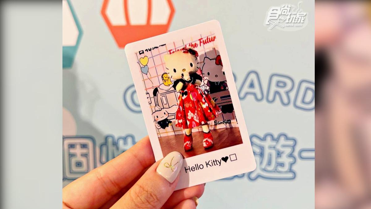 這次圖片選用之前拍攝過的Hello Kitty，看起來也太可愛了吧～（圖／陳怡璇提供）
