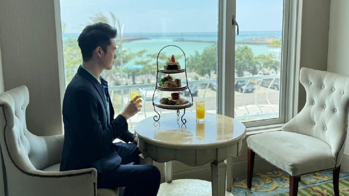 入住可享受邊看海邊享用下午茶時光。(圖/食尚玩家提供)