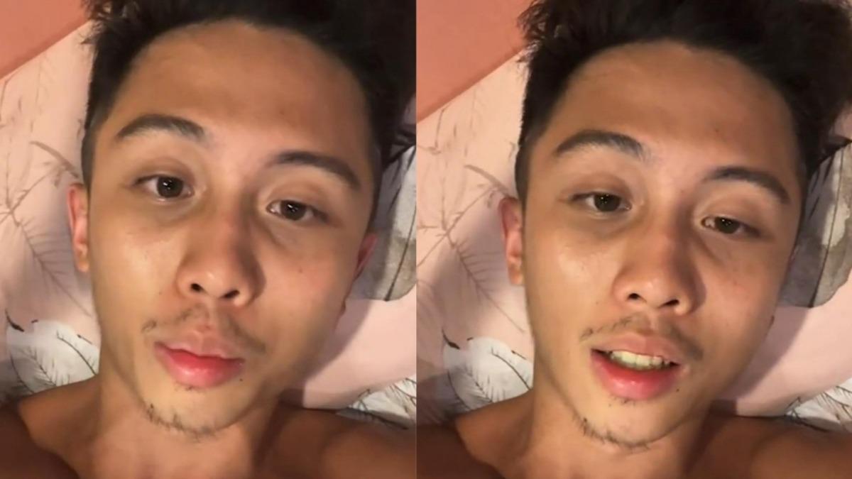 孫安佐從泰國返台後曾開直播吐露心聲。(圖/翻攝自孫安佐IG)