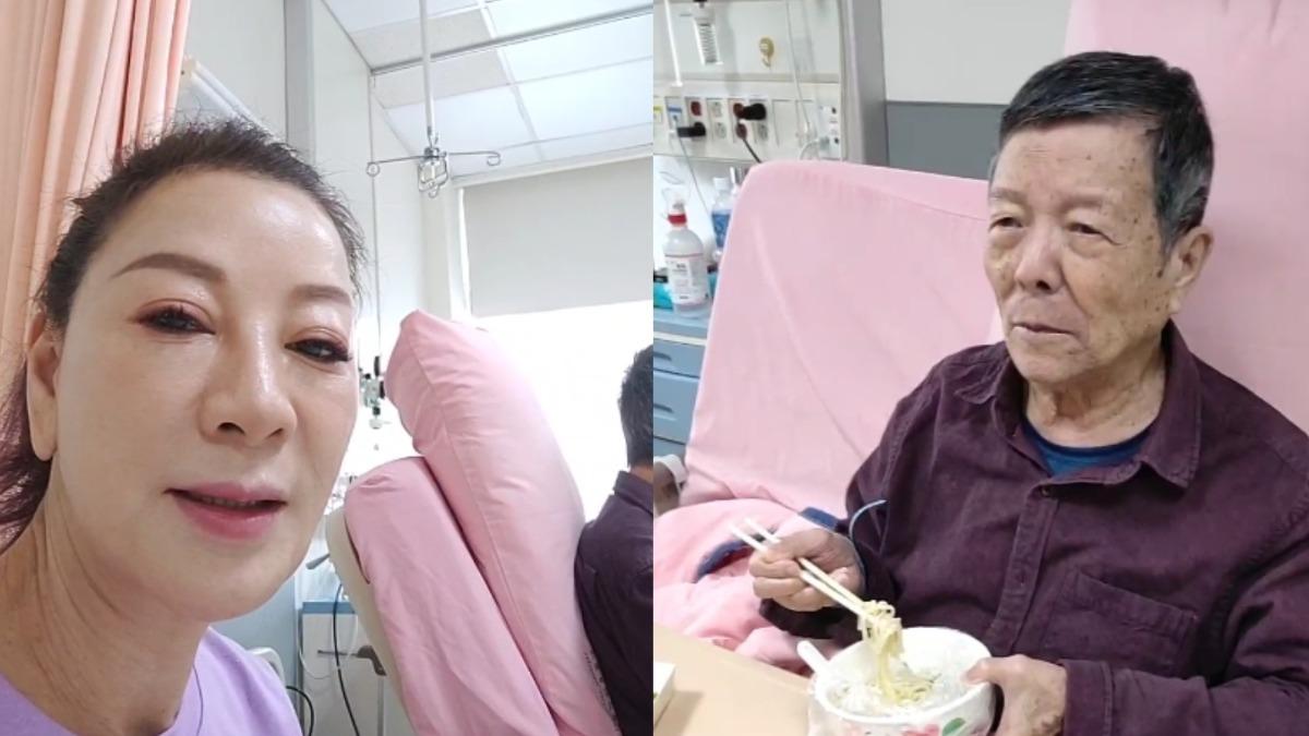 88歲阿西爆「血糖驟降、全身癱軟」送醫　楊繡惠緊急北上！曝最新病況