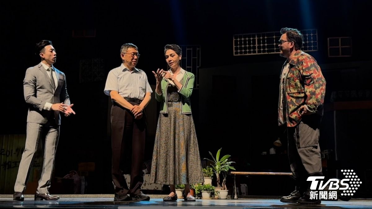 賴佩霞、柯文哲合體，演繹出精彩的火花。（圖／林雅婷攝）