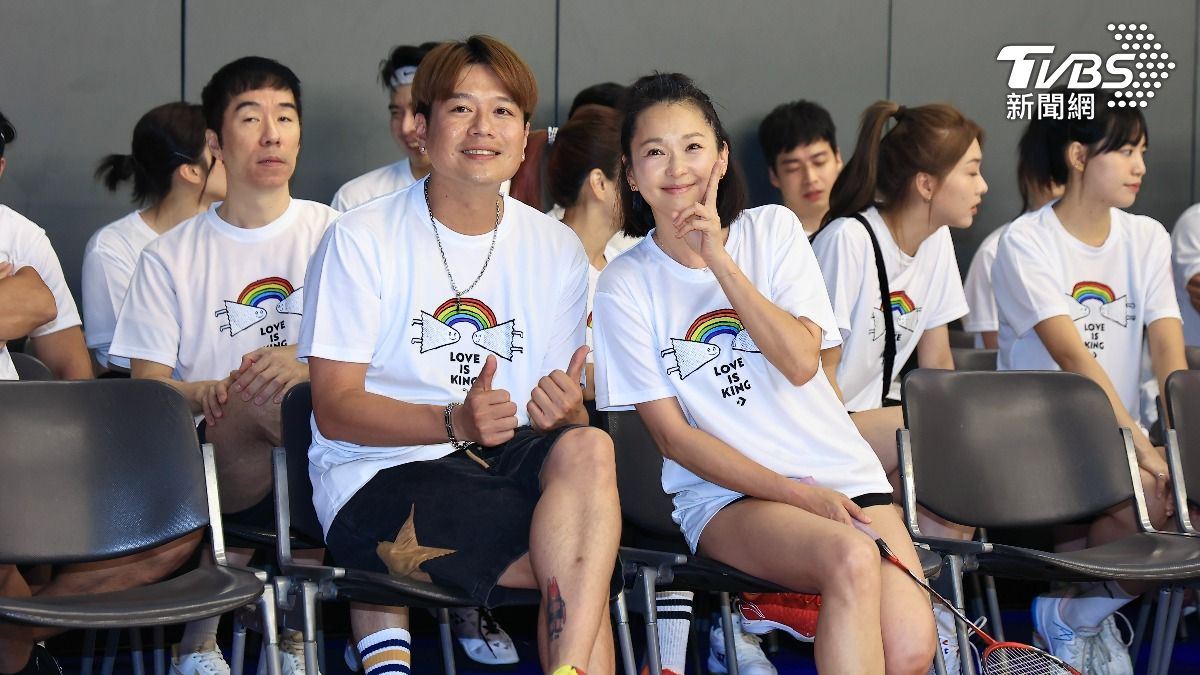 六月（右）、李易傳出婚變後６月合體受訪破除傳聞。（圖／資料照，黃城碩攝）