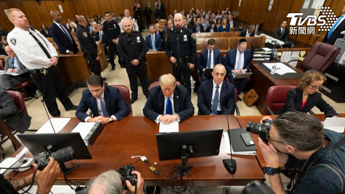 川普可能面臨監禁、緩刑或入獄等情況。（圖／達志影像美聯社）