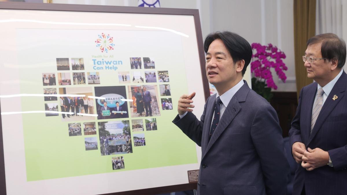 世衛行動團日內瓦發聲 賴清德:國際對台支持一年比一年強
