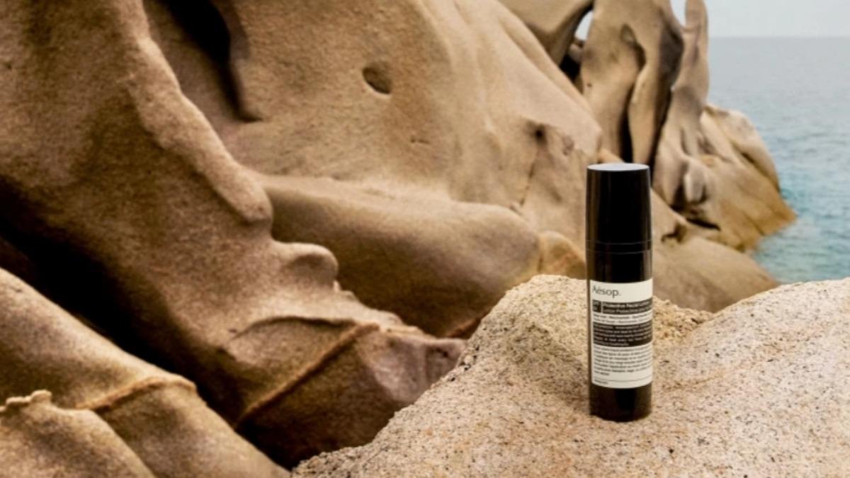 Aesop 防曬面部乳液 SPF50。（圖／Aesop提供）