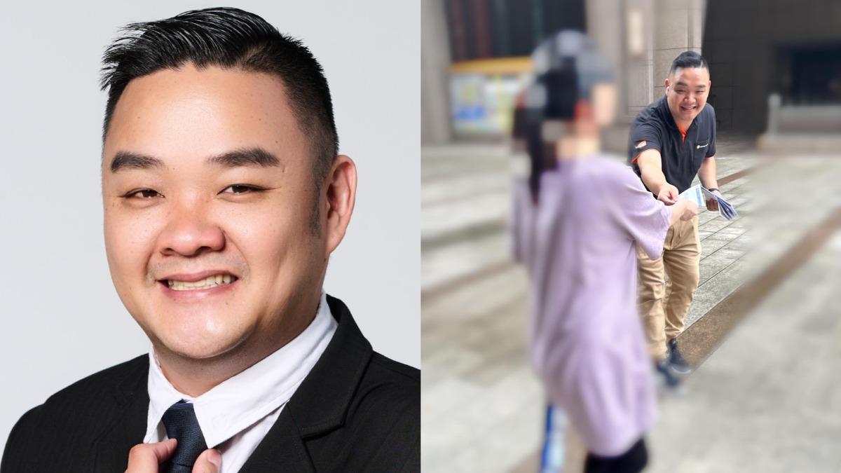 嘆演藝圈收入不穩！男星轉戰當房仲　「街上派報」身影曝