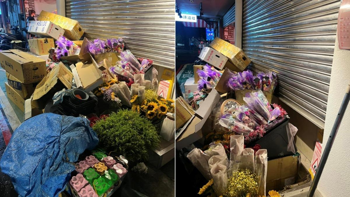 搶撈畢業財!海量花束癱瘓人行道 花商還沒賺到先吃罰單