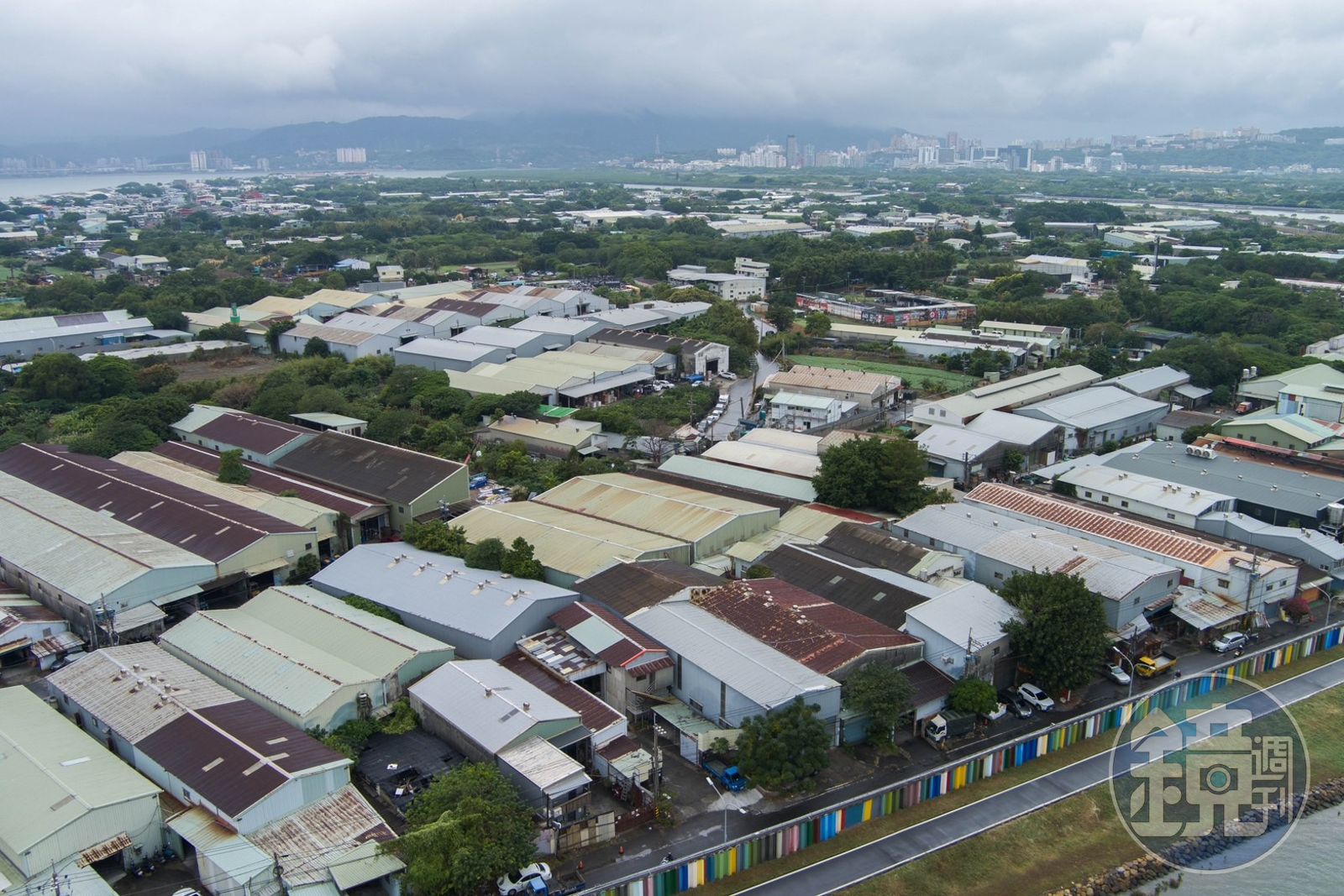 社子島地區國土重劃爭議多,造成民怨。(圖/鏡週刊)