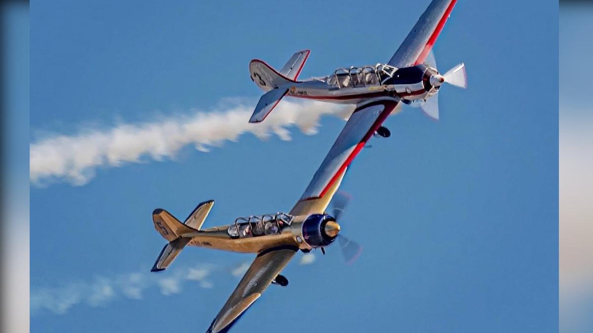 有片/葡萄牙航空展驚傳意外 兩機空中相撞爆炸1飛行員亡