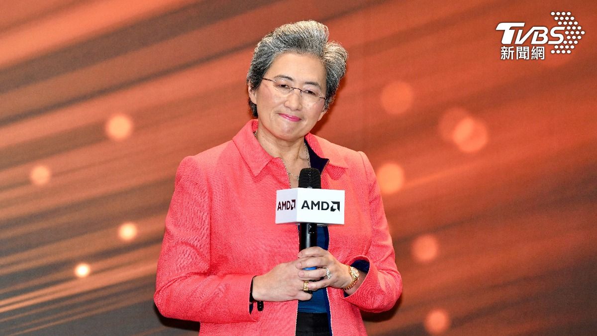 超微（AMD）董事長暨執行長蘇姿丰。（圖／胡瑞麒攝）