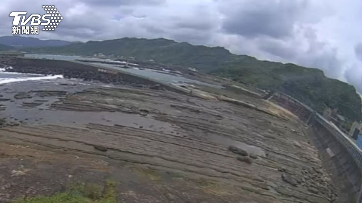 山崩前綠油油的山坡地。（圖／翻攝潮境公園ＹＴ直播）