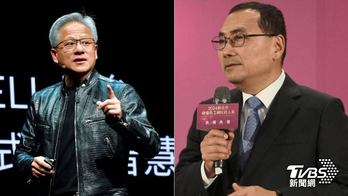 黃仁勳將在台建設計中心　侯友宜出手了：已聯繫輝達爭取落腳新北