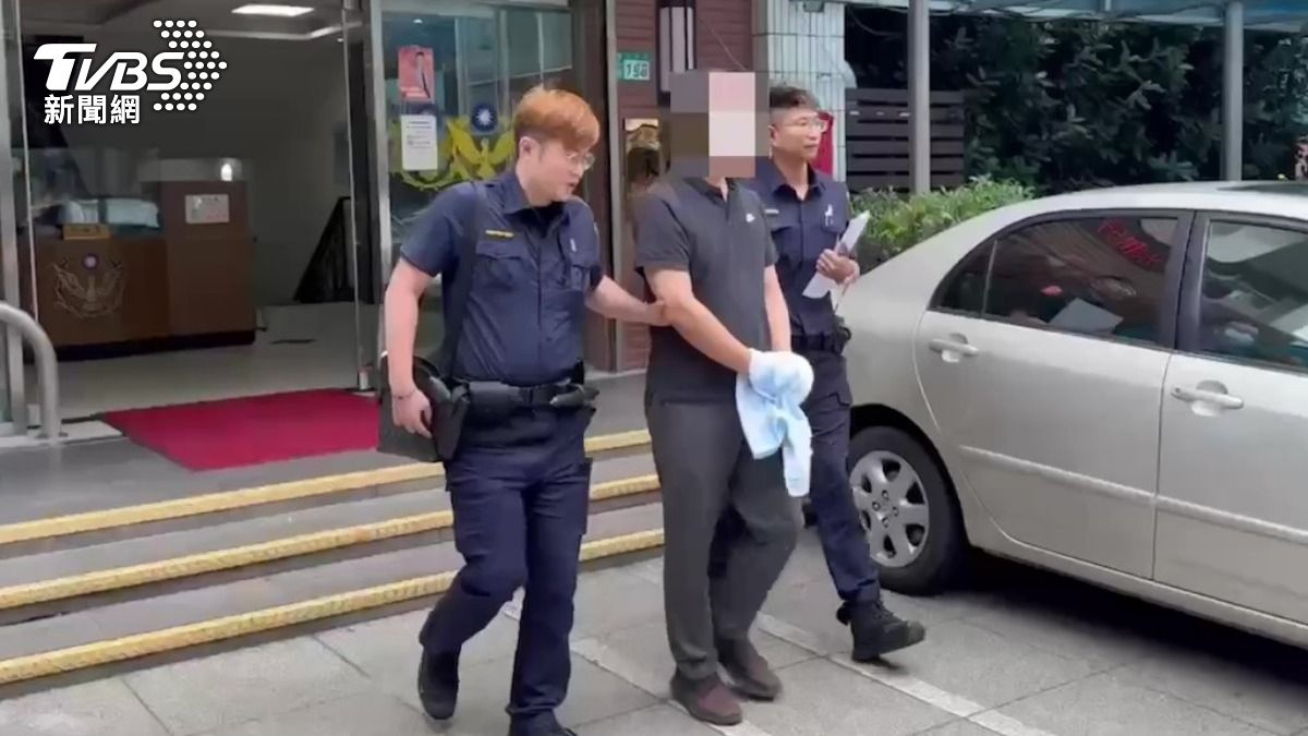 嫌犯被依殺人未遂罪嫌送辦。(圖/TVBS)