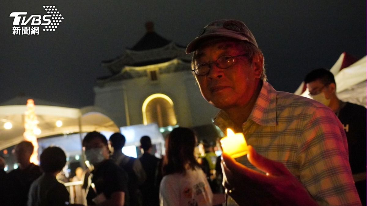 六四晚會「2千人湧中正紀念堂」 喊話北京:我們沒忘記