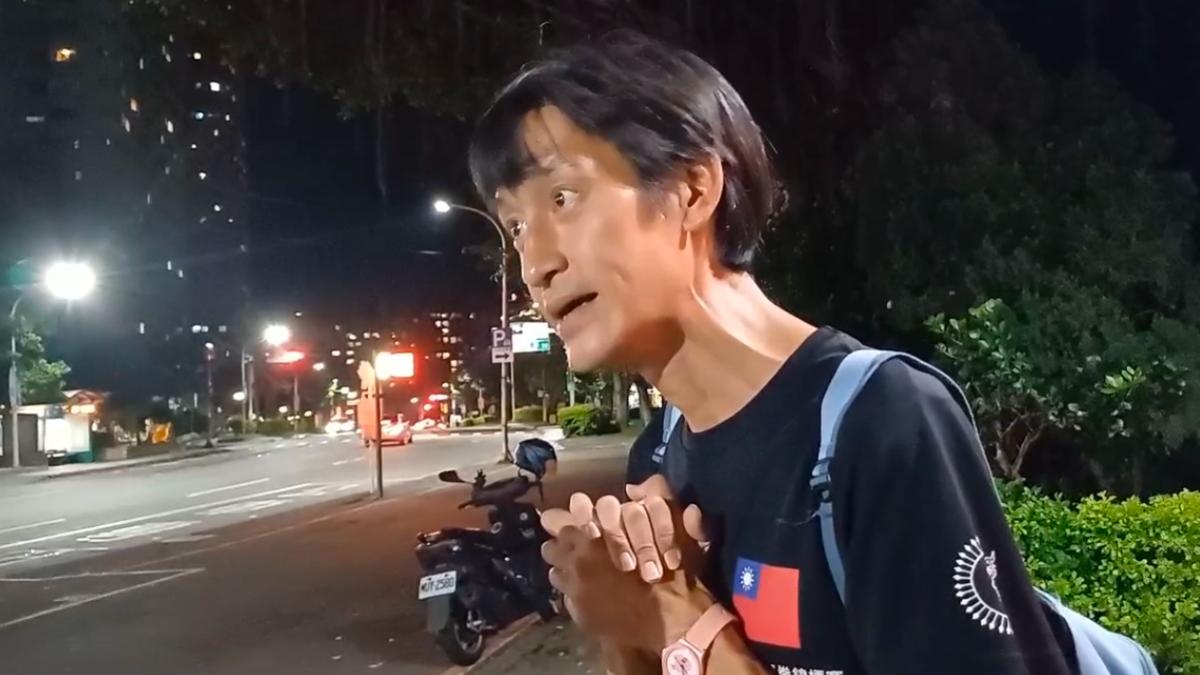 唐治平強調工作時不會喝酒。(圖/TVBS)