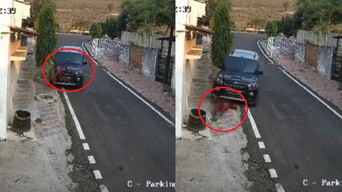 車停斜坡「一路滑」！下秒輾過印清潔員　40秒驚悚畫面曝