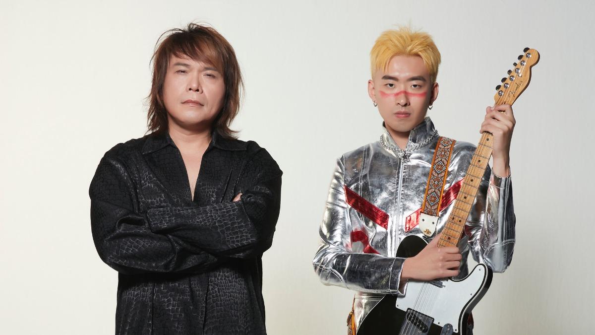 伍佰為成功之路搖滾歌劇重啟巡演大膽啟用新人詹詠安大讚挖到寶。(圖/月光音樂提供)