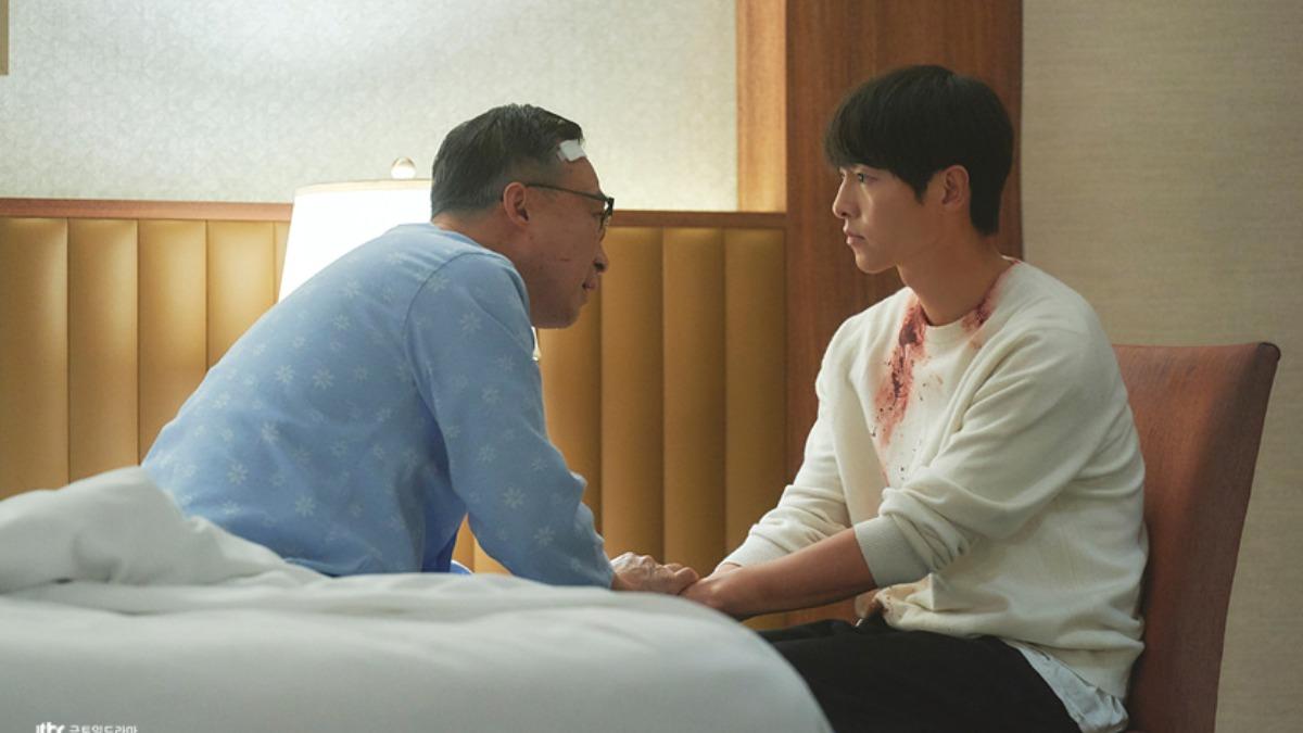 李星民在《財閥家的小兒子》的高超演技獲百想視帝。(圖/翻攝自JTBC)