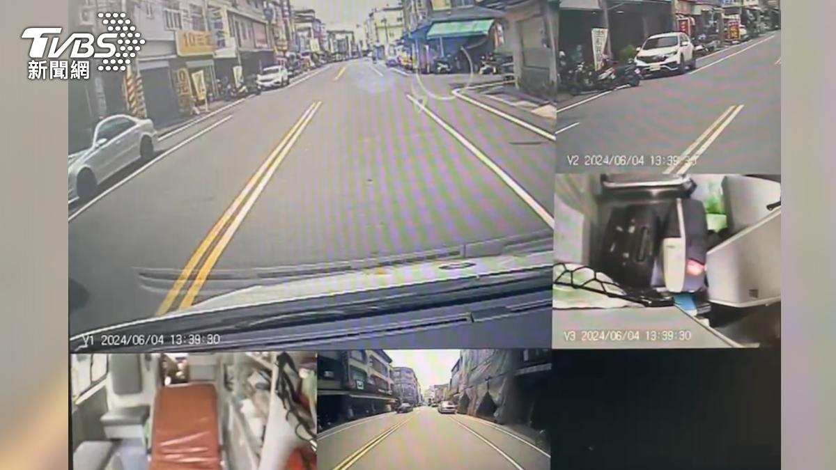 竹田分隊獲報後立即派遣楊景棠及蔡志軒兩位隊員前往協助張姓孕婦送醫。(圖/TVBS)