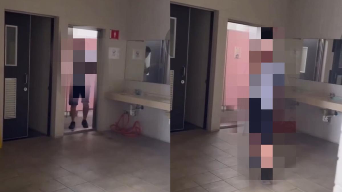 台中疑現偷拍狼!高二男潛女廁遭抓 吹哨者控「學校要求刪影片」