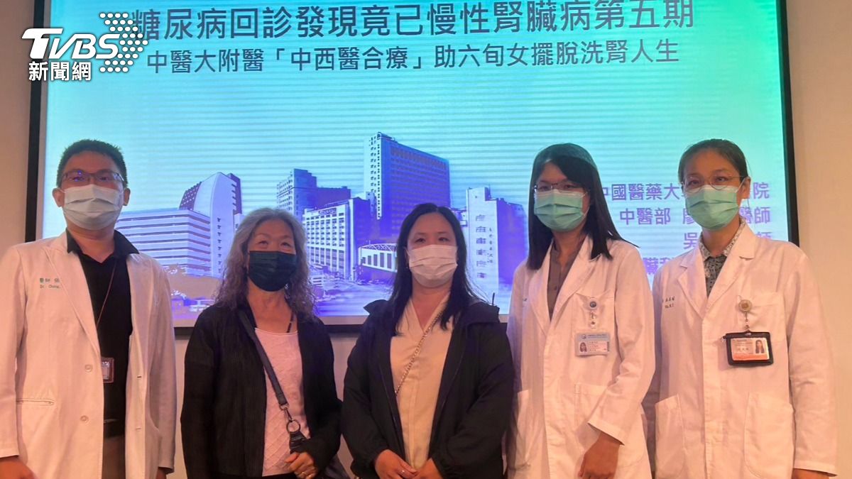 台中婦突看不清!就診才知瀕臨洗腎 女兒帶媽「中西醫合療」逆轉