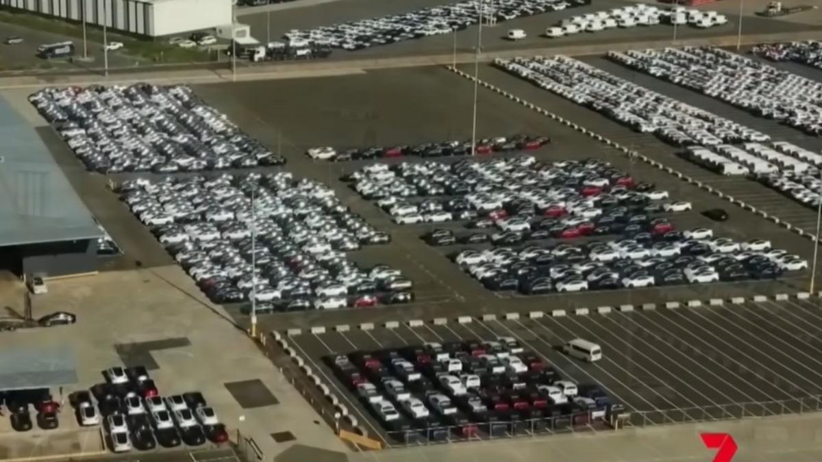 銷量慘澹?澳洲驚見「特斯拉墳場」!近千輛車齊曬太陽畫面曝