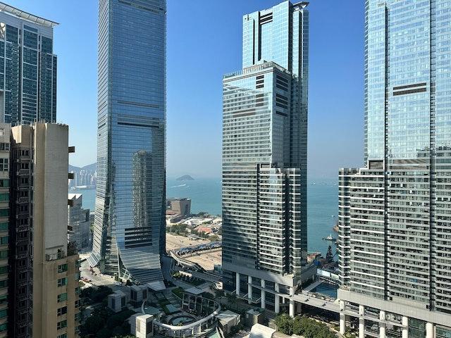 丁佳敏一次付清購買了尖沙咀九龍站的豪宅。(圖/翻攝自香港屋網)