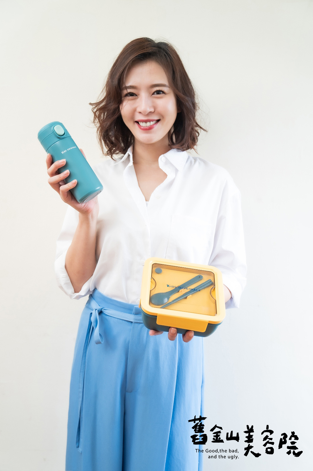 劉品言的衣服、包包都會重複搭配。(圖/TVBS)