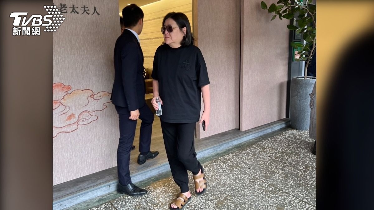 邱瓈寬身形消瘦許多。(圖/羅子欣攝)