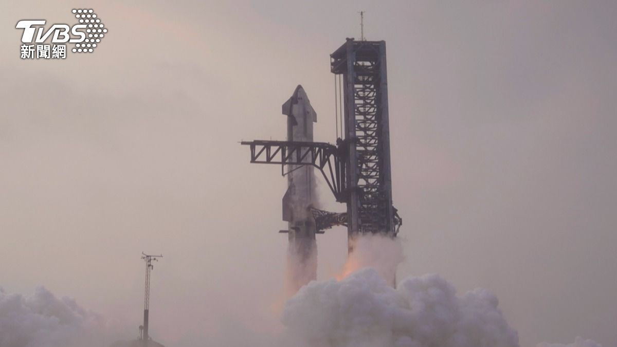 史上最強大!SpaceX「星艦」第4度試射 按原計畫濺落印度洋