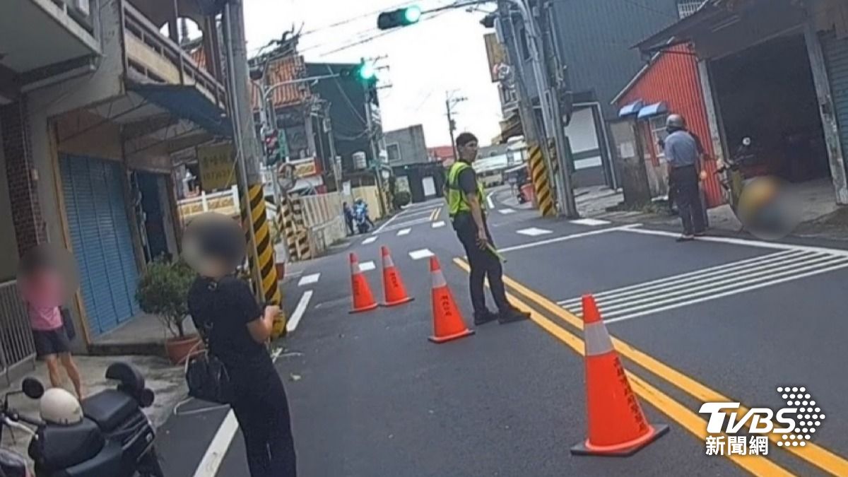 脫落電線排除臺電及本警局監視器電纜,警方也將儘速將查明電纜歸屬。(圖/TVBS)