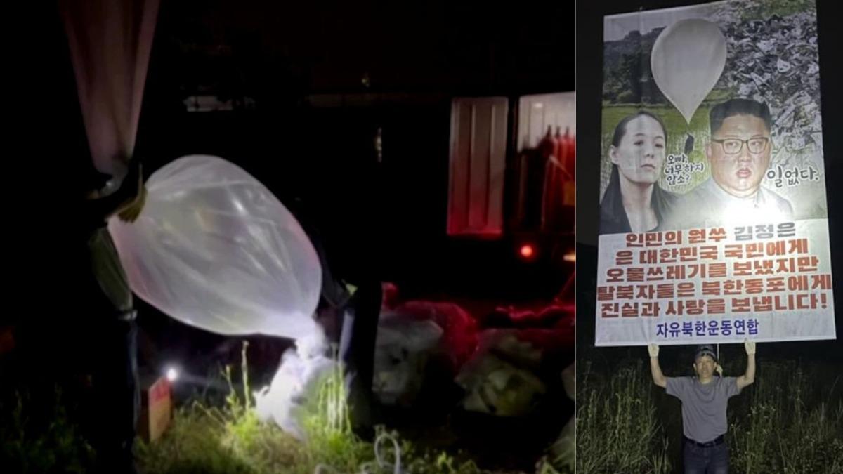 反擊北韓糞便氣球！脫北者空投「K-Pop音樂、美金、反正恩傳單」