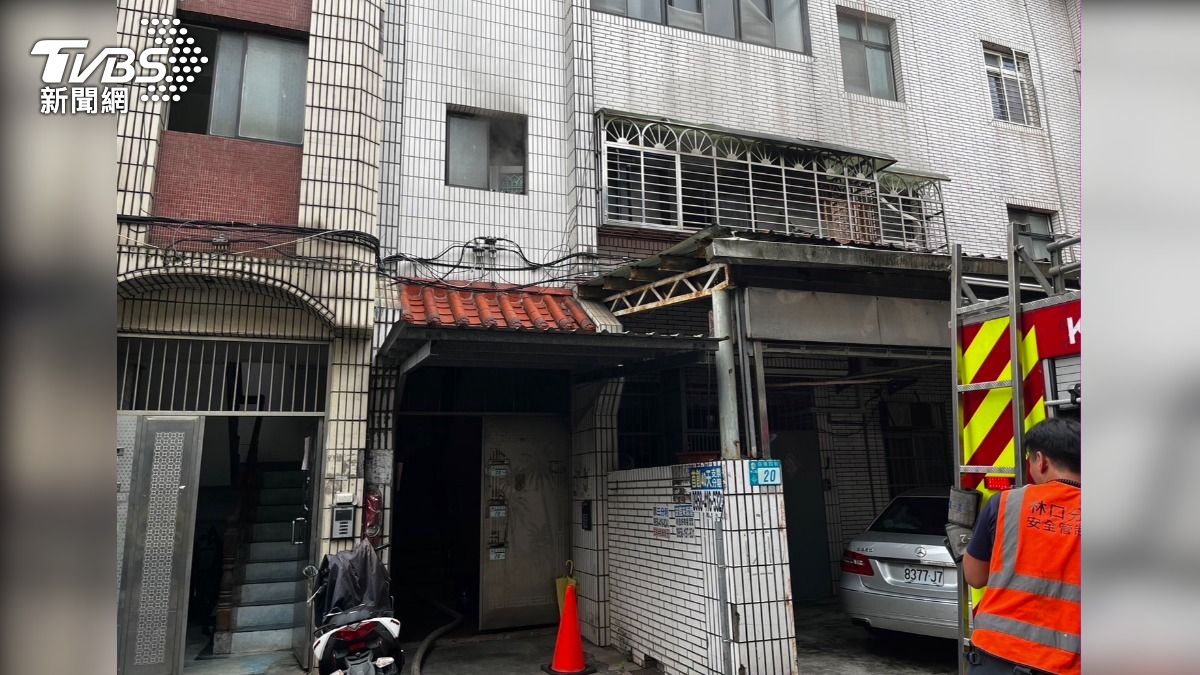 快訊/林口舊公寓火警 73歲老婦臉手20%二級燙傷送醫
