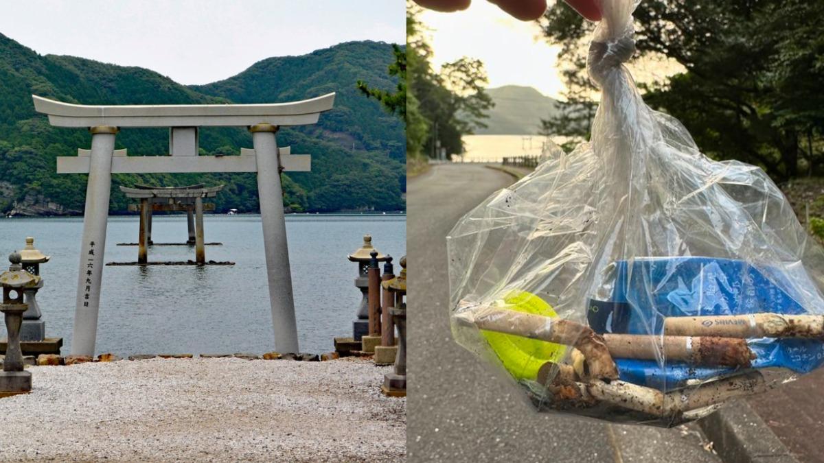 韓國遊客亂丟菸蒂、隨地大小便　日本神社怒了：韓國人禁入內