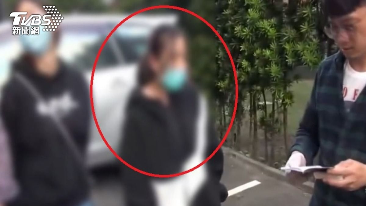 張女否認有販毒情形。(圖/TVBS)