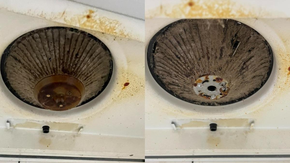 衰遇噁房客!排油煙機「卡一層毛」 達人曝1招免刷不沾手