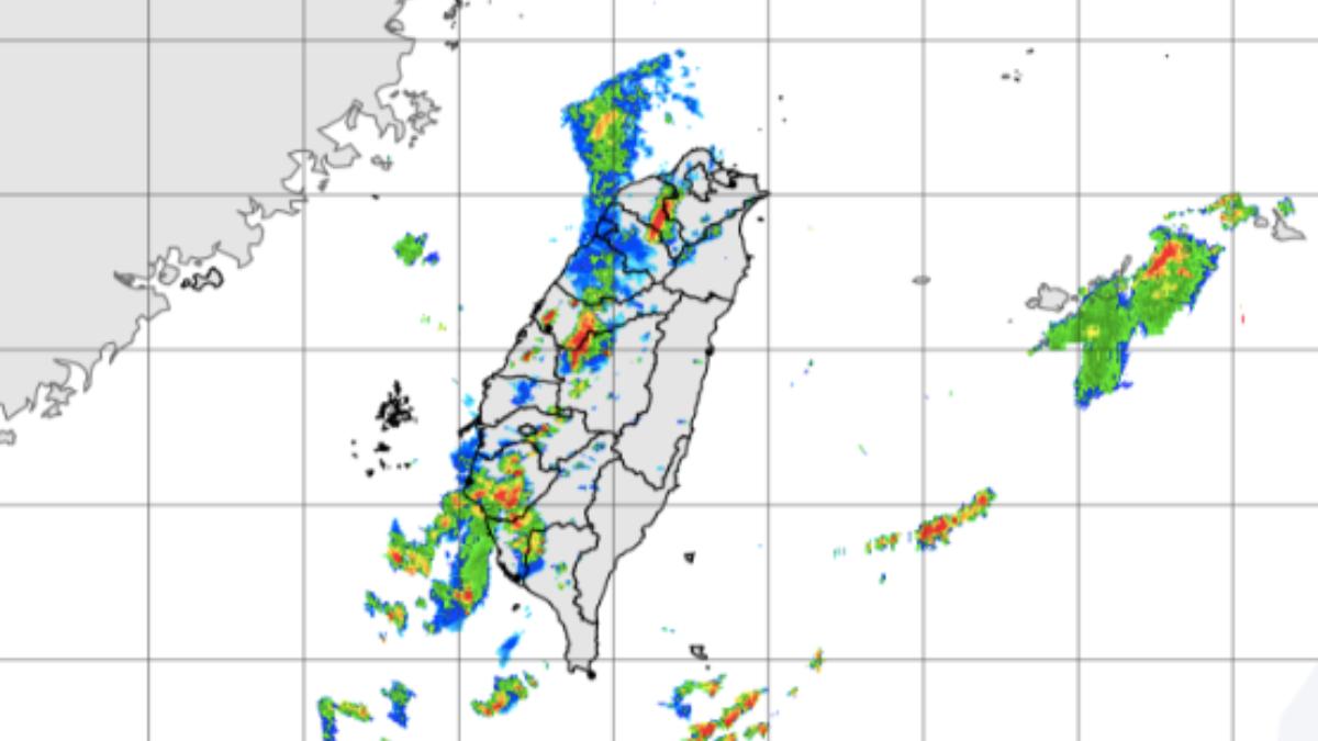 即時天氣／國家警報響了！大雷雨狂轟2縣市　警戒區出爐
